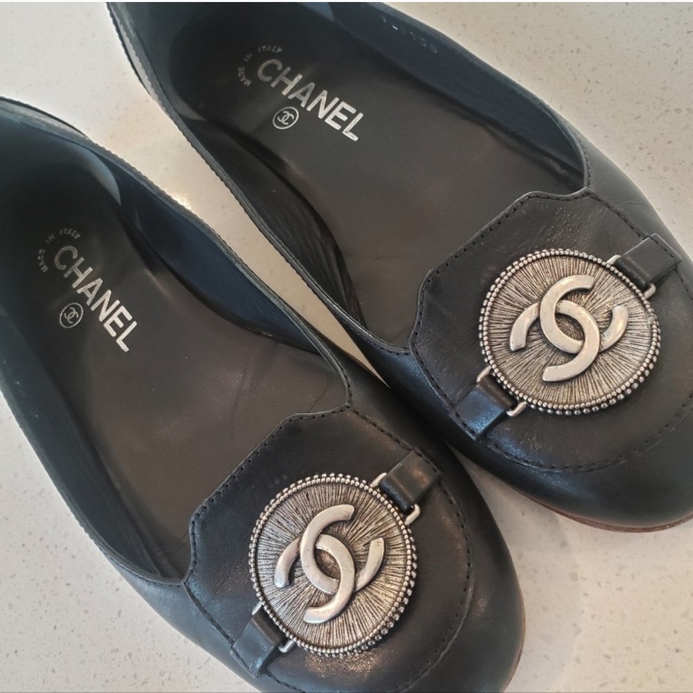 Chanel flats, 39,black - Picture 5 of 7